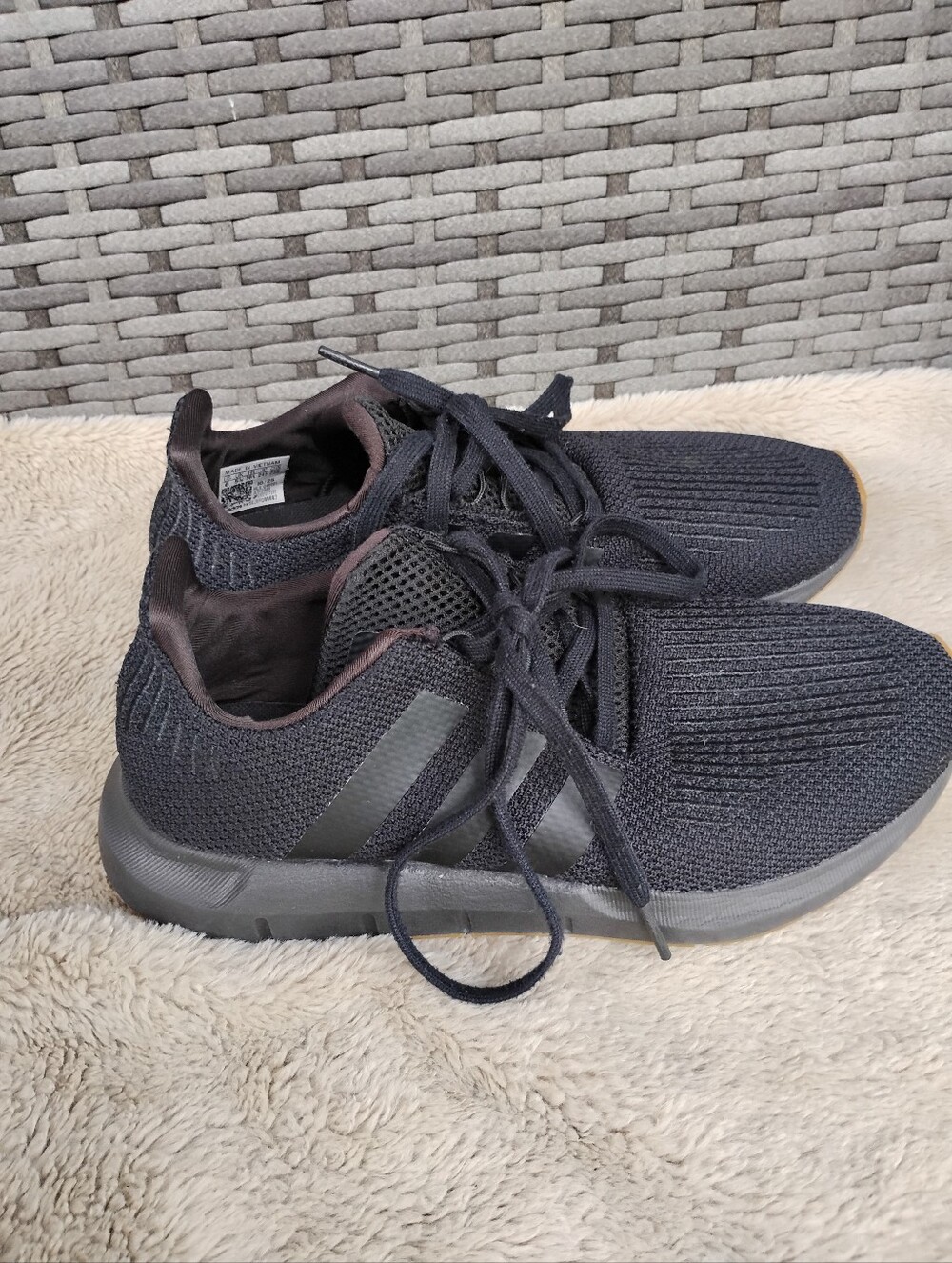Adidas Black Woman Shoes Size 6